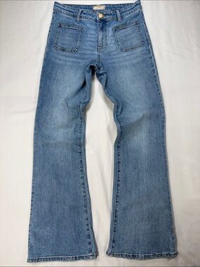 Kut from the Kloth Medium Wash Wide-Leg Jeans